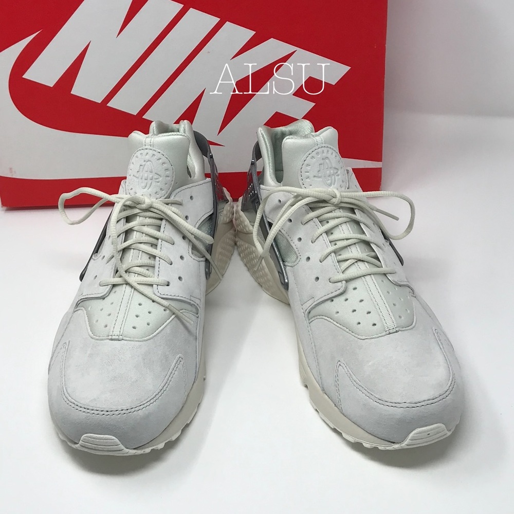 Nike Huarache Run PRM Light Bone Sail M AUTHENTIC - Picture 3 of 7